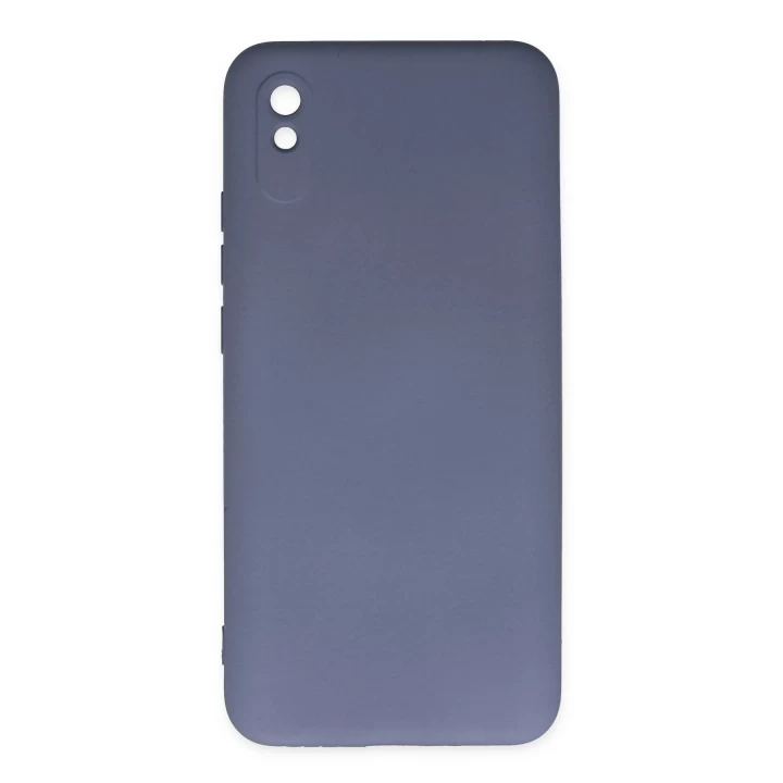 Xiaomi Redmi 9A Kılıf Nano içi Kadife Silikon - Gri