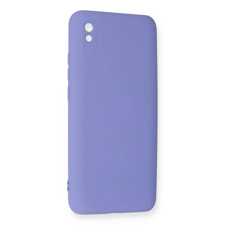Xiaomi Redmi 9A Kılıf Nano içi Kadife Silikon - Lila