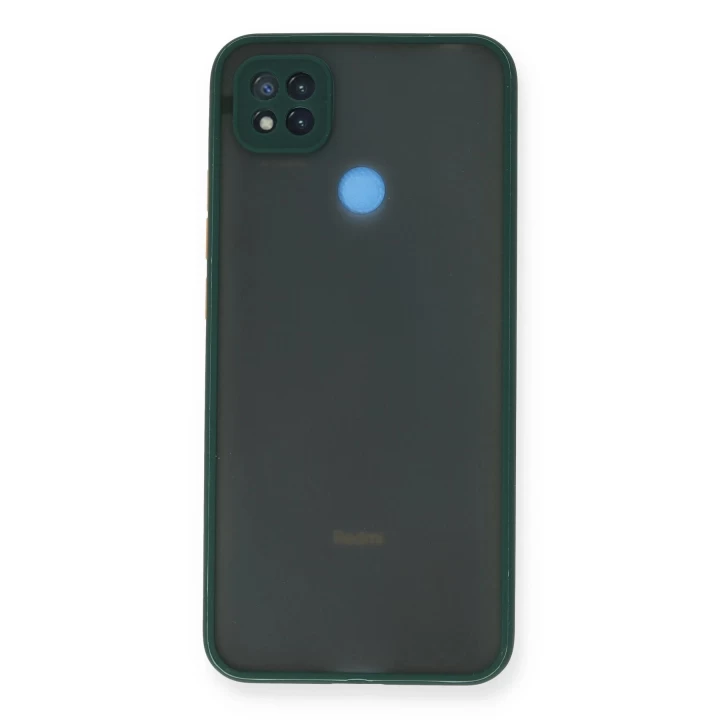 Xiaomi Redmi 9C Kılıf Montreal Silikon Kapak - Yeşil