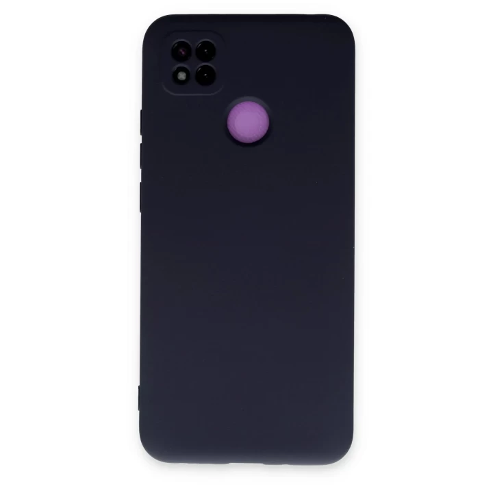 Xiaomi Redmi 9C Kılıf Nano içi Kadife Silikon - Lacivert