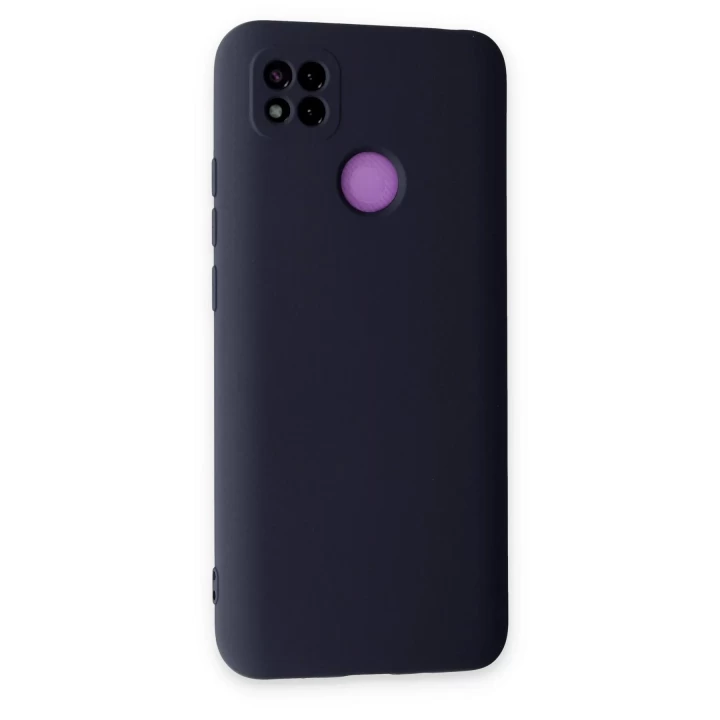 Xiaomi Redmi 9C Kılıf Nano içi Kadife Silikon - Lacivert