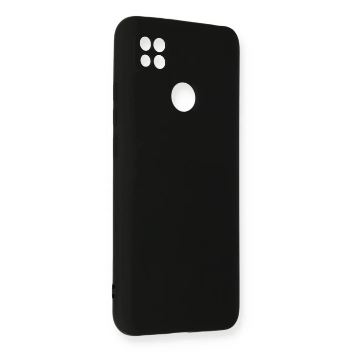 Xiaomi Redmi 9C Kılıf Nano içi Kadife Silikon - Siyah