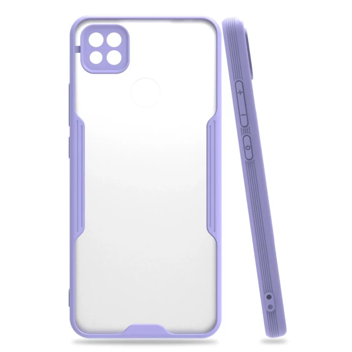 Xiaomi Redmi 9C Kılıf Platin Silikon - Lila