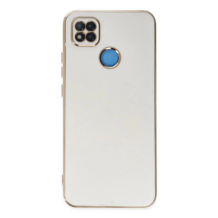 Xiaomi Redmi 9C Kılıf Volet Silikon - Beyaz