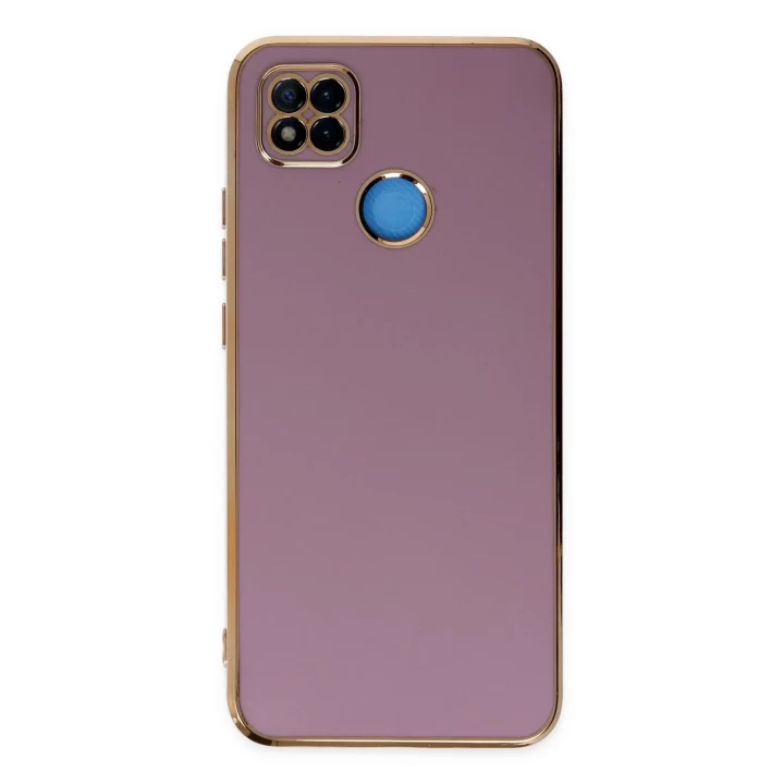 Xiaomi Redmi 9C Kılıf Volet Silikon - Mor