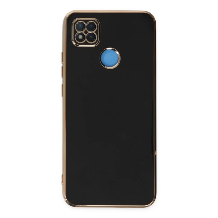 Xiaomi Redmi 9C Kılıf Volet Silikon - Siyah