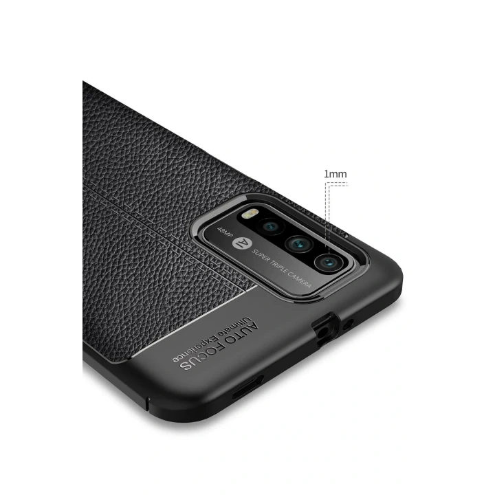 Xiaomi Redmi 9T Kılıf Auto Focus Kapak - Siyah