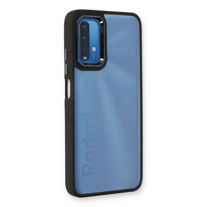 Xiaomi Redmi 9T Kılıf Dora Kapak - Siyah