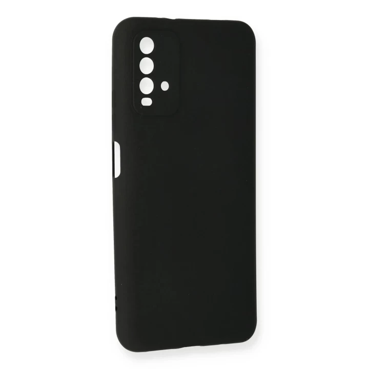 Xiaomi Redmi 9T Kılıf First Silikon - Siyah