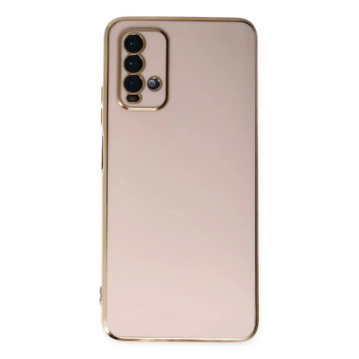 Xiaomi Redmi 9T Kılıf Volet Silikon - Pembe