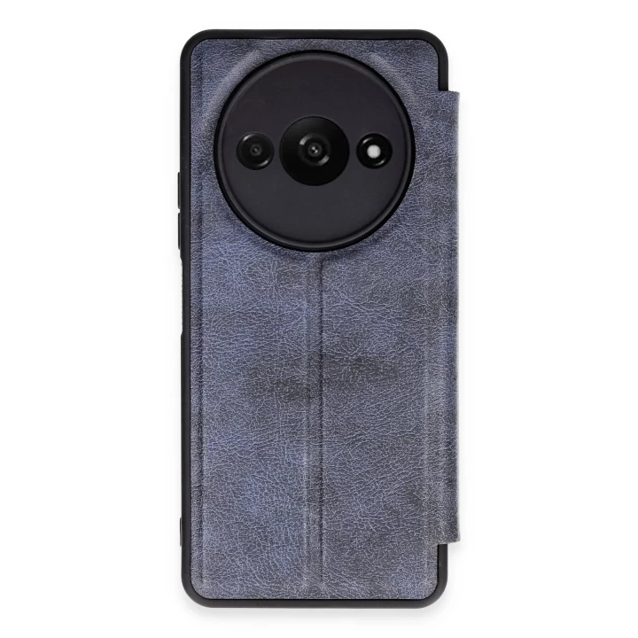 Xiaomi Redmi A3 4G Kılıf Flip Cover - Lacivert