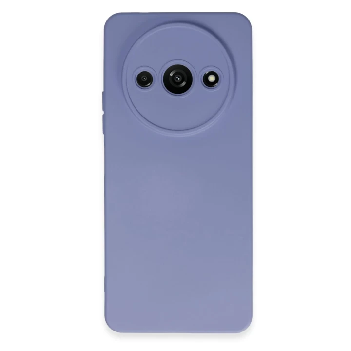 Xiaomi Redmi A3 4G Kılıf Nano içi Kadife Silikon - Lila