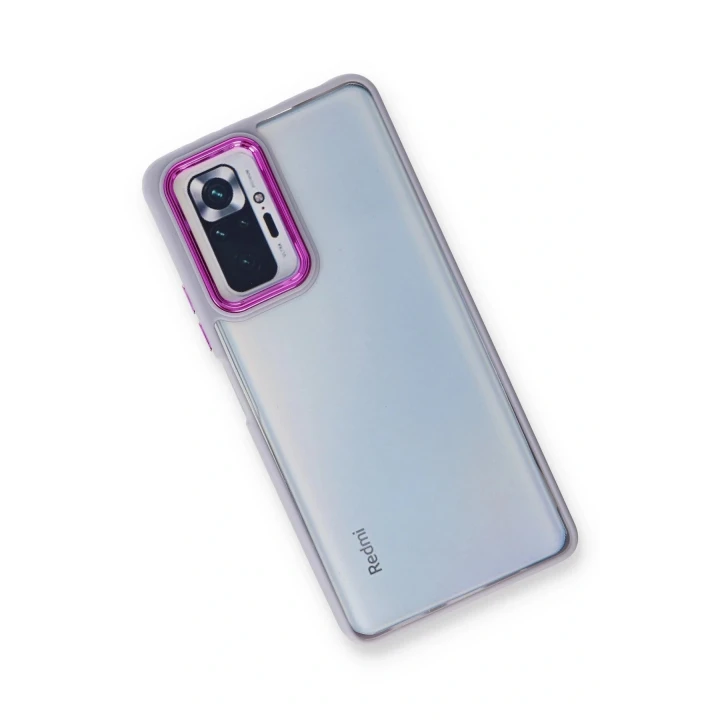 Xiaomi Redmi Note 10 Pro Kılıf Dora Kapak - Lila