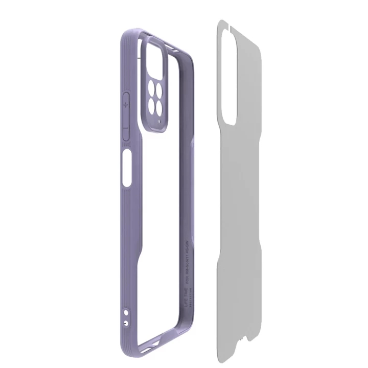 Xiaomi Redmi Note 11 Kılıf Platin Silikon - Siyah