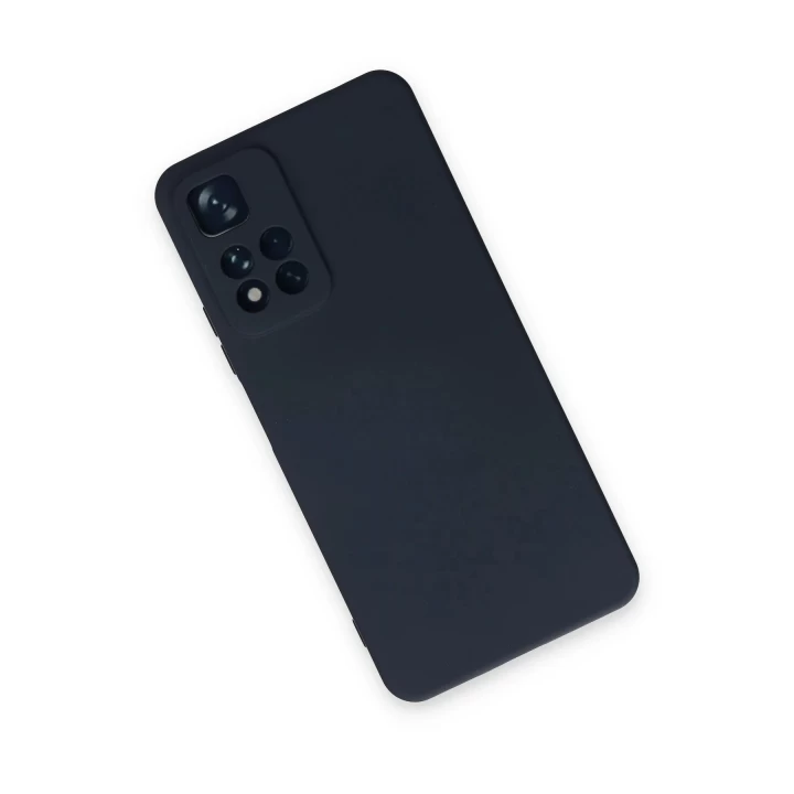 Xiaomi Redmi Note 11 Pro Plus 5G Kılıf Nano içi Kadife Silikon - Lacivert