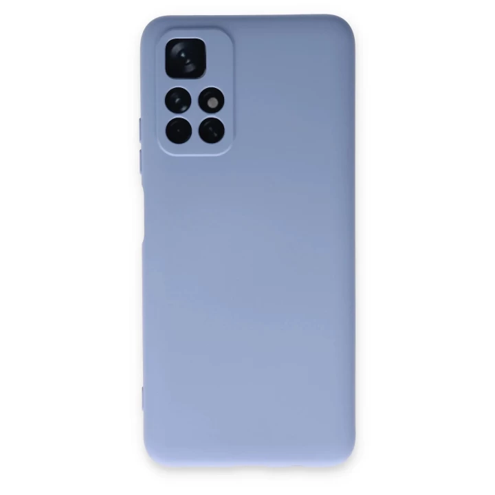 Xiaomi Redmi Note 11T Kılıf Nano içi Kadife Silikon - Lila