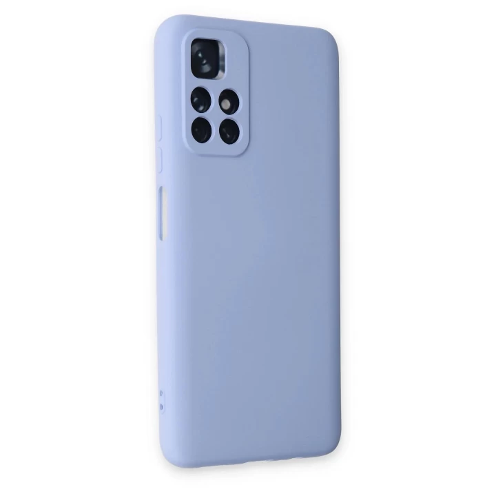 Xiaomi Redmi Note 11T Kılıf Nano içi Kadife Silikon - Lila