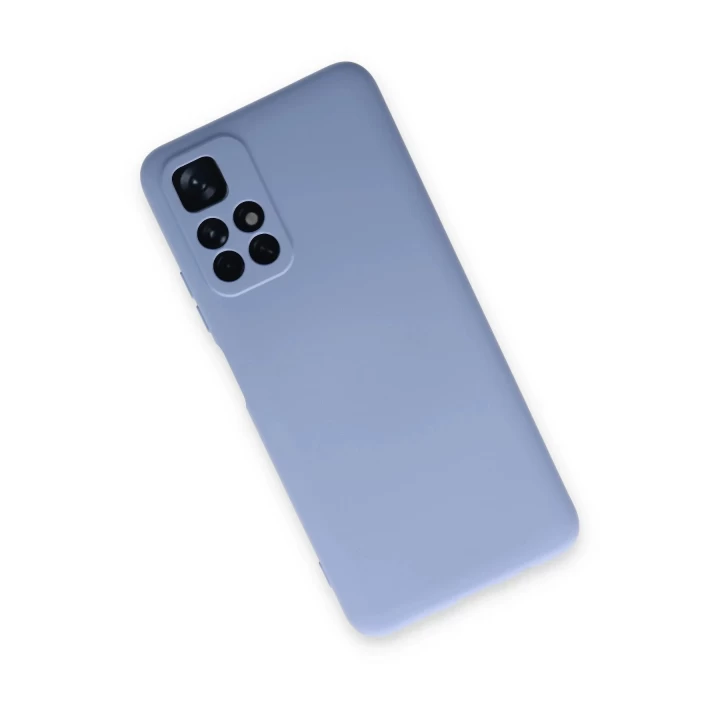 Xiaomi Redmi Note 11T Kılıf Nano içi Kadife Silikon - Lila
