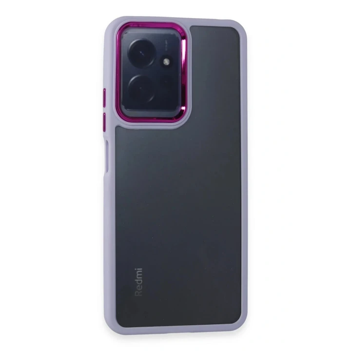 Xiaomi Redmi Note 12 4G Kılıf Dora Kapak - Lila