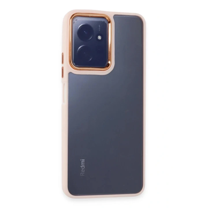 Xiaomi Redmi Note 12 4G Kılıf Dora Kapak - Pudra