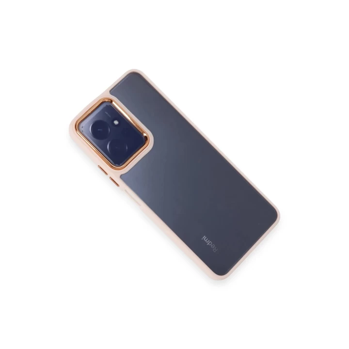 Xiaomi Redmi Note 12 4G Kılıf Dora Kapak - Pudra