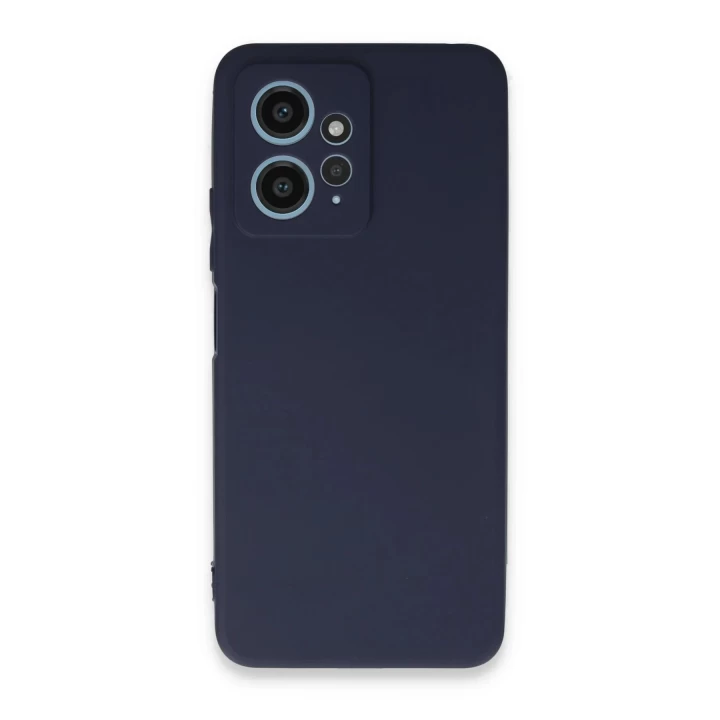 Xiaomi Redmi Note 12 4G Kılıf First Silikon - Lacivert