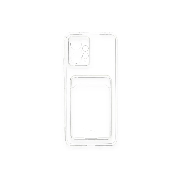 Xiaomi Redmi Note 12 4G Kılıf Kart Şeffaf Silikon - Şeffaf