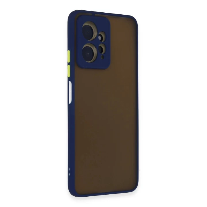Xiaomi Redmi Note 12 4G Kılıf Montreal Silikon Kapak - Lacivert