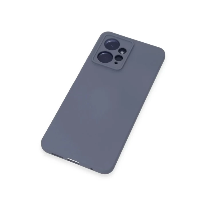 Xiaomi Redmi Note 12 4G Kılıf Nano içi Kadife Silikon - Gri