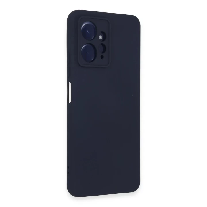 Xiaomi Redmi Note 12 4G Kılıf Nano içi Kadife Silikon - Lacivert
