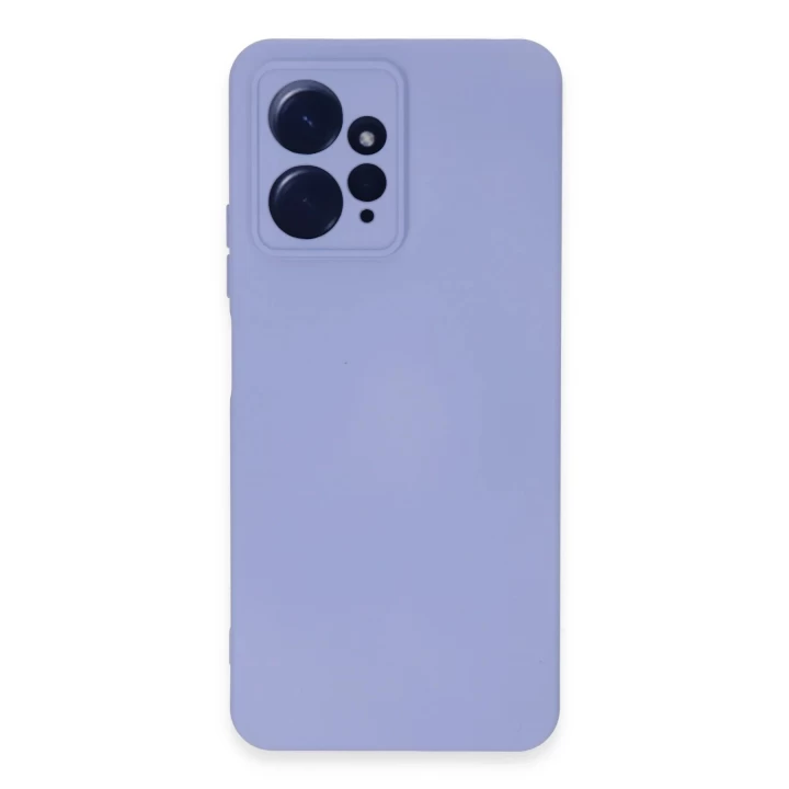 Xiaomi Redmi Note 12 4G Kılıf Nano içi Kadife Silikon - Lila