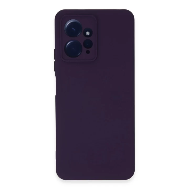 Xiaomi Redmi Note 12 4G Kılıf Nano içi Kadife Silikon - Mor
