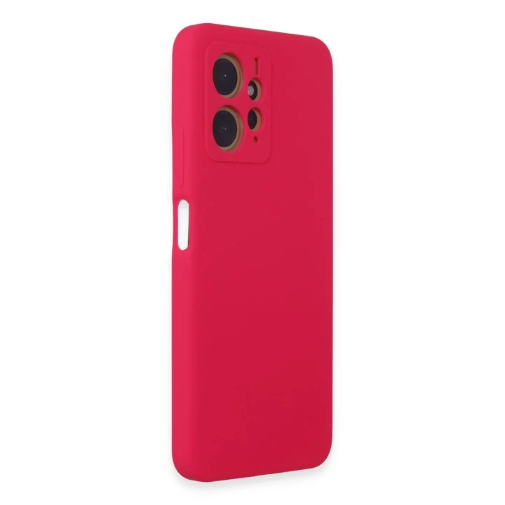 Xiaomi Redmi Note 12 4G Kılıf Nano içi Kadife Silikon - Pembe