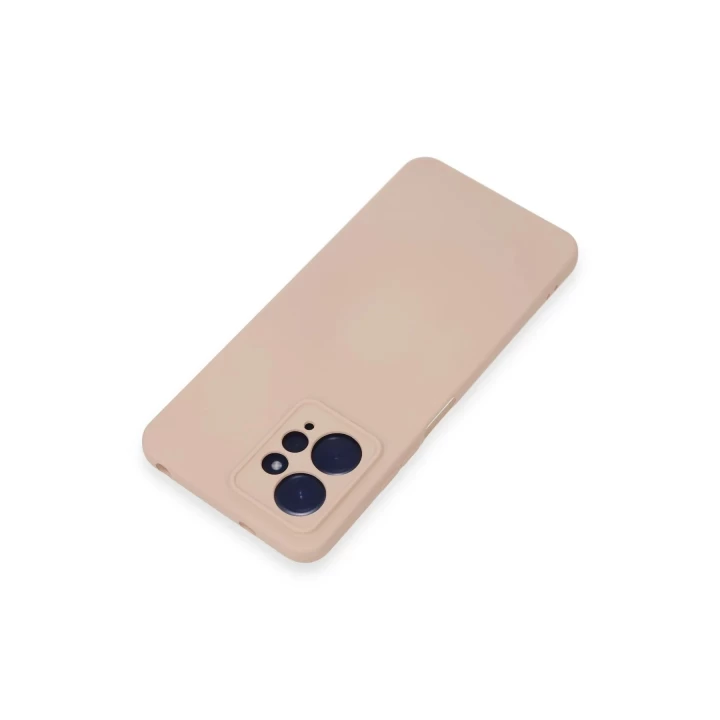 Xiaomi Redmi Note 12 4G Kılıf Nano içi Kadife Silikon - Pudra