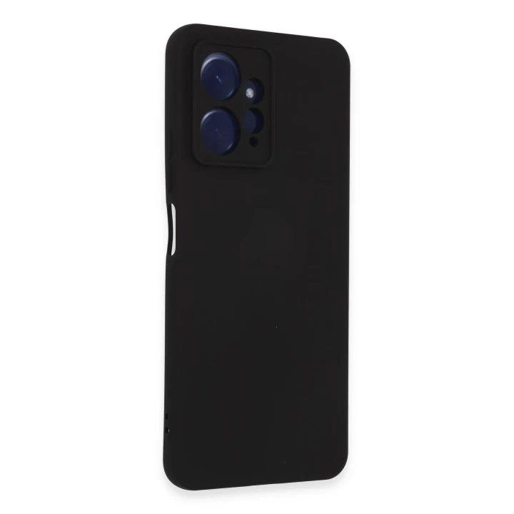 Xiaomi Redmi Note 12 4G Kılıf Nano içi Kadife Silikon - Siyah