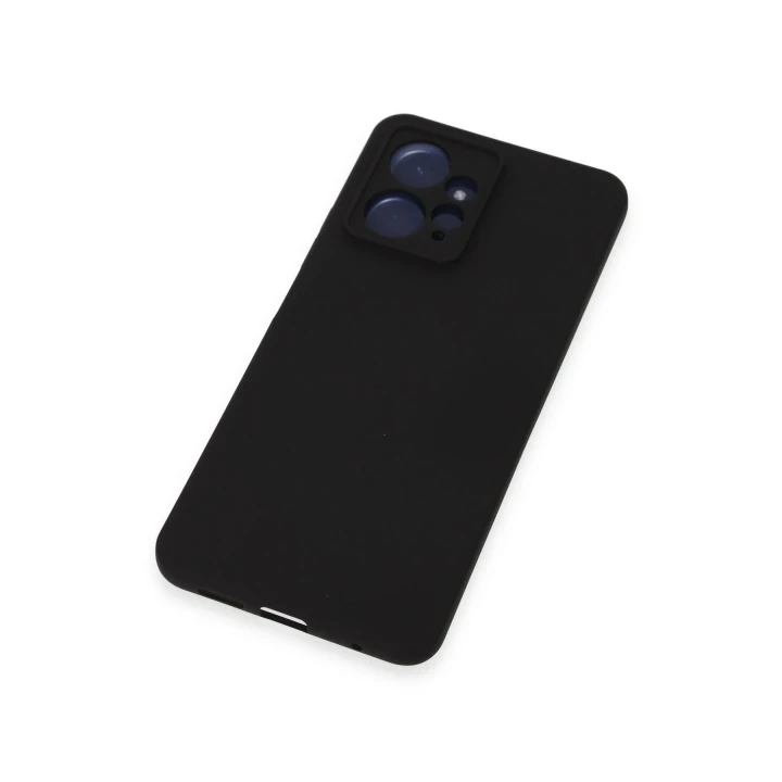 Xiaomi Redmi Note 12 4G Kılıf Nano içi Kadife Silikon - Siyah