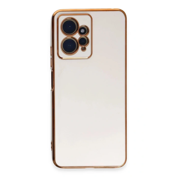 Xiaomi Redmi Note 12 4G Kılıf Volet Silikon - Beyaz