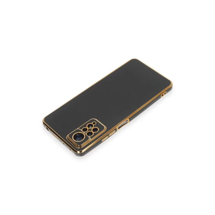 Xiaomi Redmi Note 12 Pro 4G Kılıf Volet Silikon - Siyah
