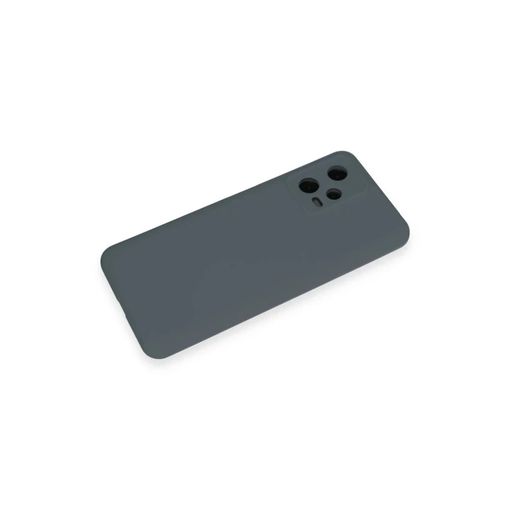 Xiaomi Redmi Note 12 Pro 5G Kılıf Nano içi Kadife Silikon - Gri
