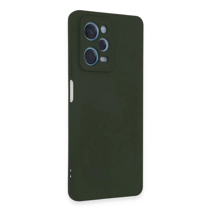 Xiaomi Redmi Note 12 Pro 5G Kılıf Nano içi Kadife Silikon - Koyu Yeşil
