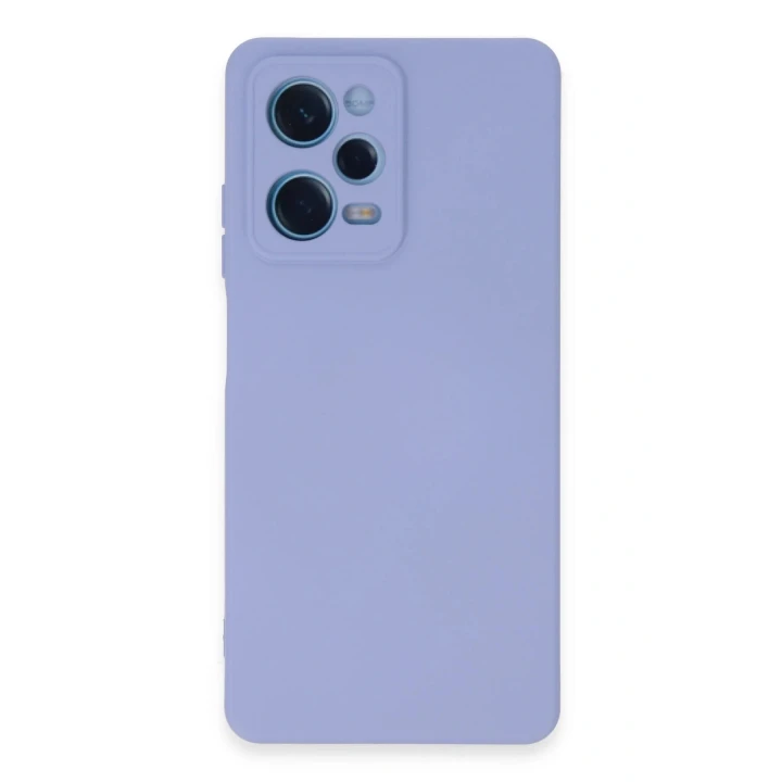 Xiaomi Redmi Note 12 Pro 5G Kılıf Nano içi Kadife Silikon - Lila