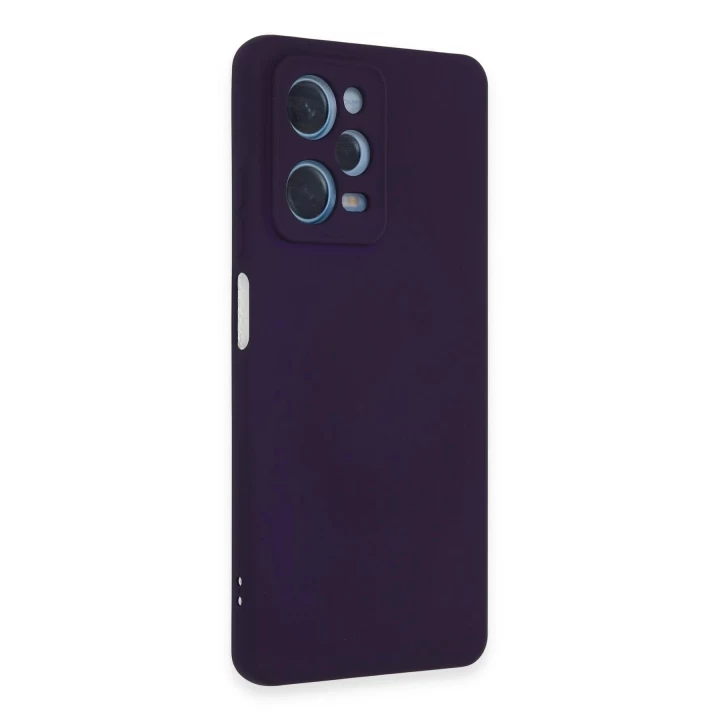 Xiaomi Redmi Note 12 Pro 5G Kılıf Nano içi Kadife Silikon - Mor