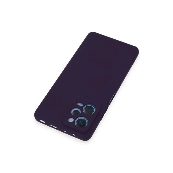 Xiaomi Redmi Note 12 Pro 5G Kılıf Nano içi Kadife Silikon - Mor