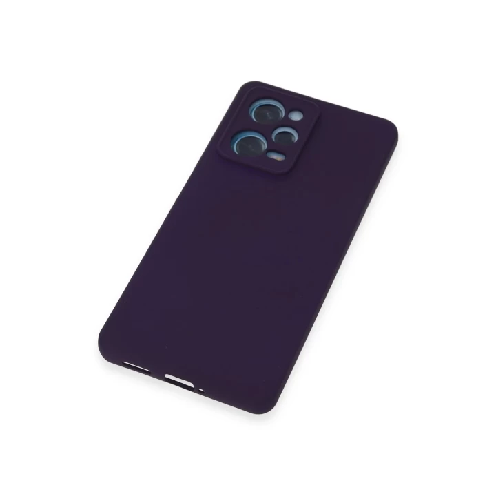 Xiaomi Redmi Note 12 Pro 5G Kılıf Nano içi Kadife Silikon - Mor