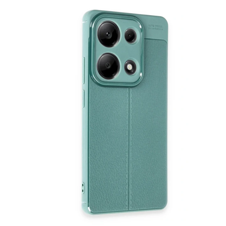 Xiaomi Redmi Note 13 Pro 4G Kılıf Auto Focus Kapak - Koyu Yeşil
