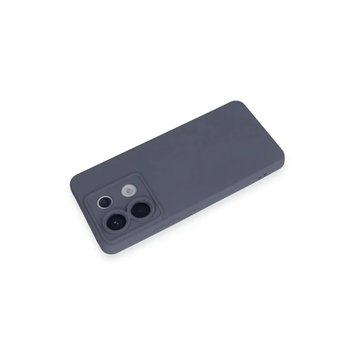 Xiaomi Redmi Note 13 Pro 5G Kılıf Nano içi Kadife Silikon - Gri