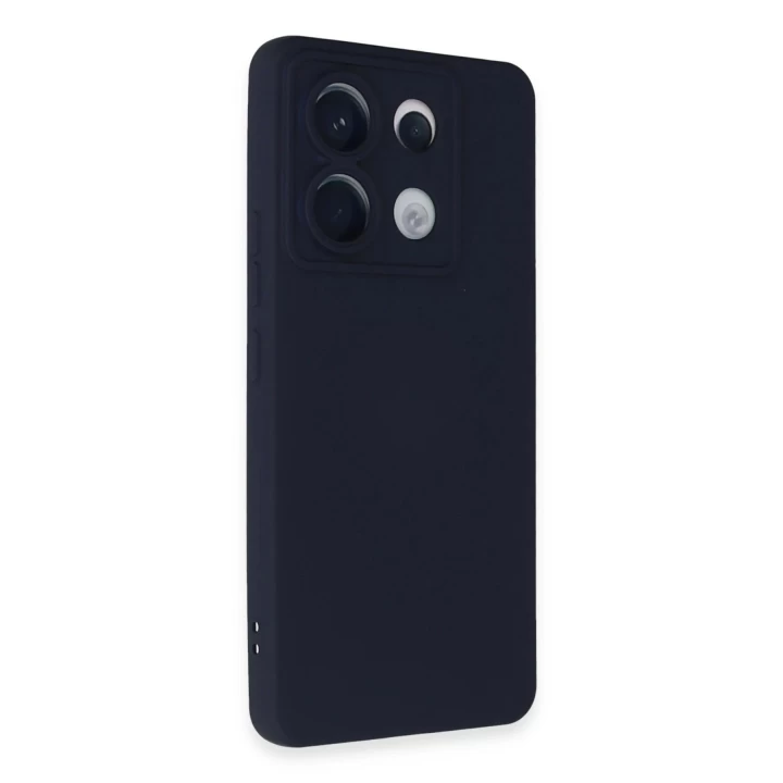 Xiaomi Redmi Note 13 Pro 5G Kılıf Nano içi Kadife Silikon - Lacivert