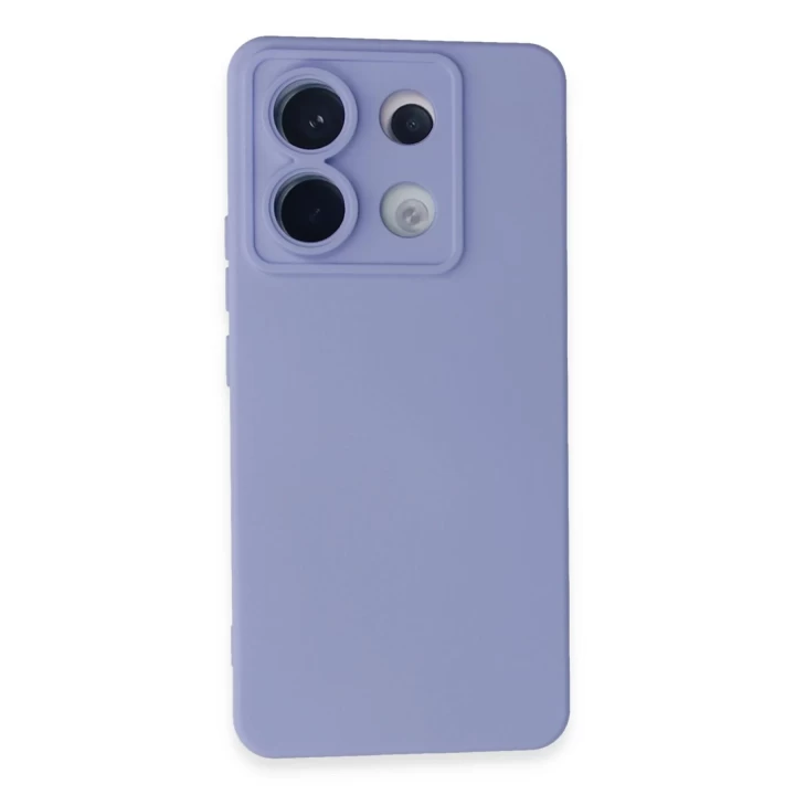 Xiaomi Redmi Note 13 Pro 5G Kılıf Nano içi Kadife Silikon - Lila
