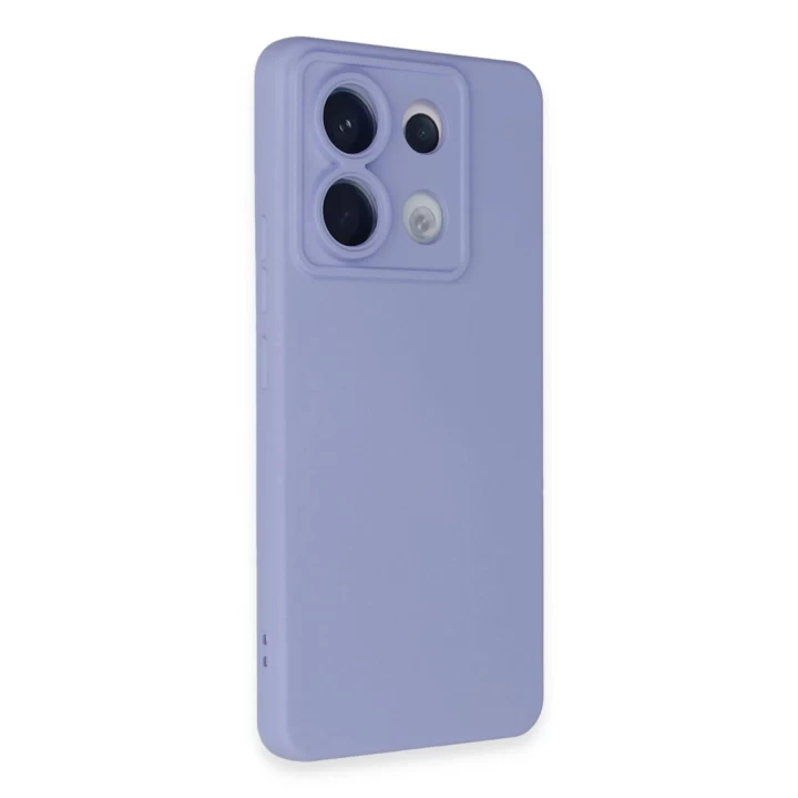 Xiaomi Redmi Note 13 Pro 5G Kılıf Nano içi Kadife Silikon - Lila