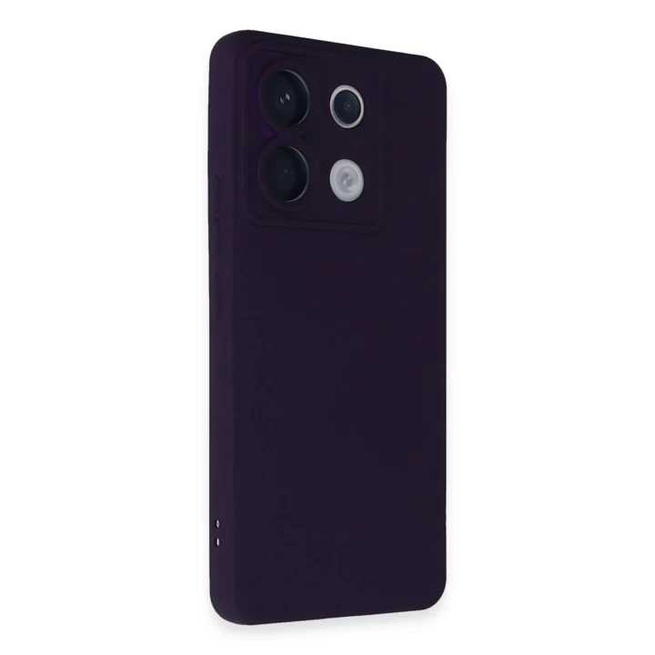 Xiaomi Redmi Note 13 Pro 5G Kılıf Nano içi Kadife Silikon - Mor